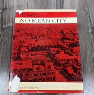 Toronto No Mean City Book